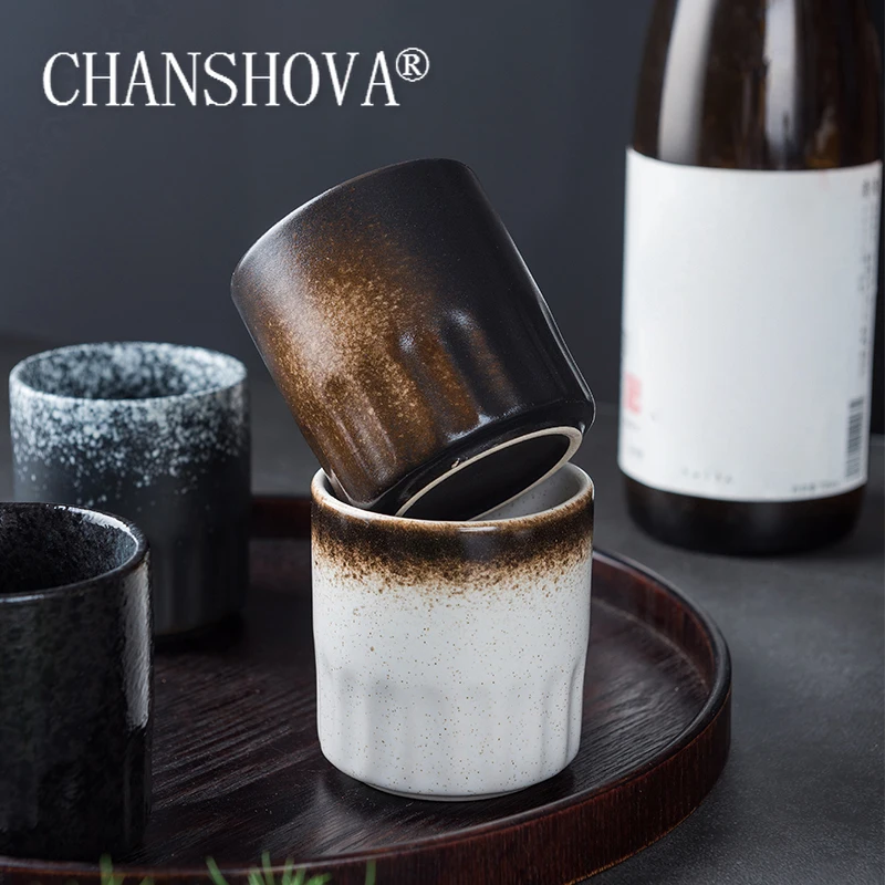 Керамическая кофейная чашка ручной работы CHANSHOVA в стиле ретро китайские