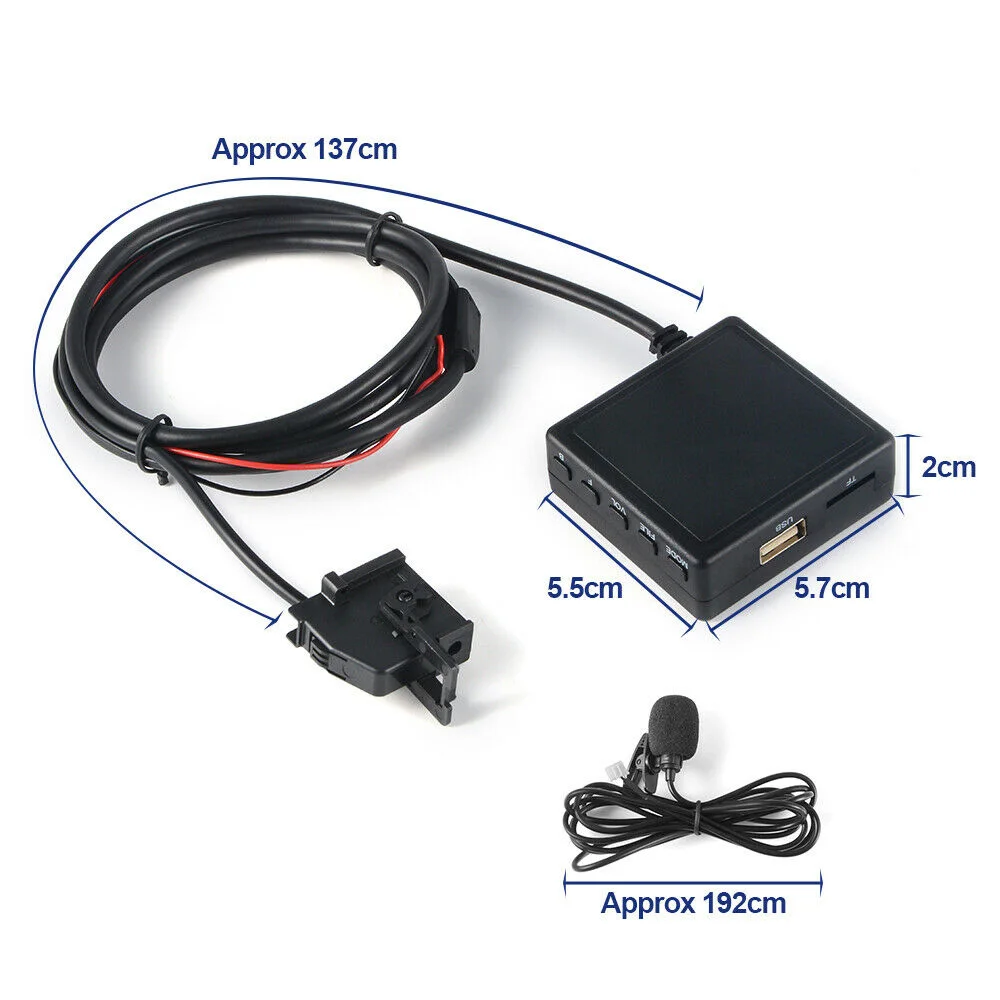 Автомобильный Bluetooth AUX музыкальный адаптер интерфейсный кабель 18 Pin для Mercedes Benz