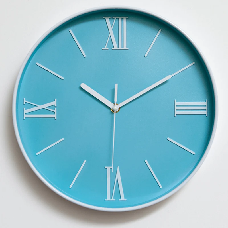 

Nordic Clocks Modern Minimalist Creative Wall Clock Living Room Home Decoration Accessories Fashion Nice Color Hanging Wall Watc