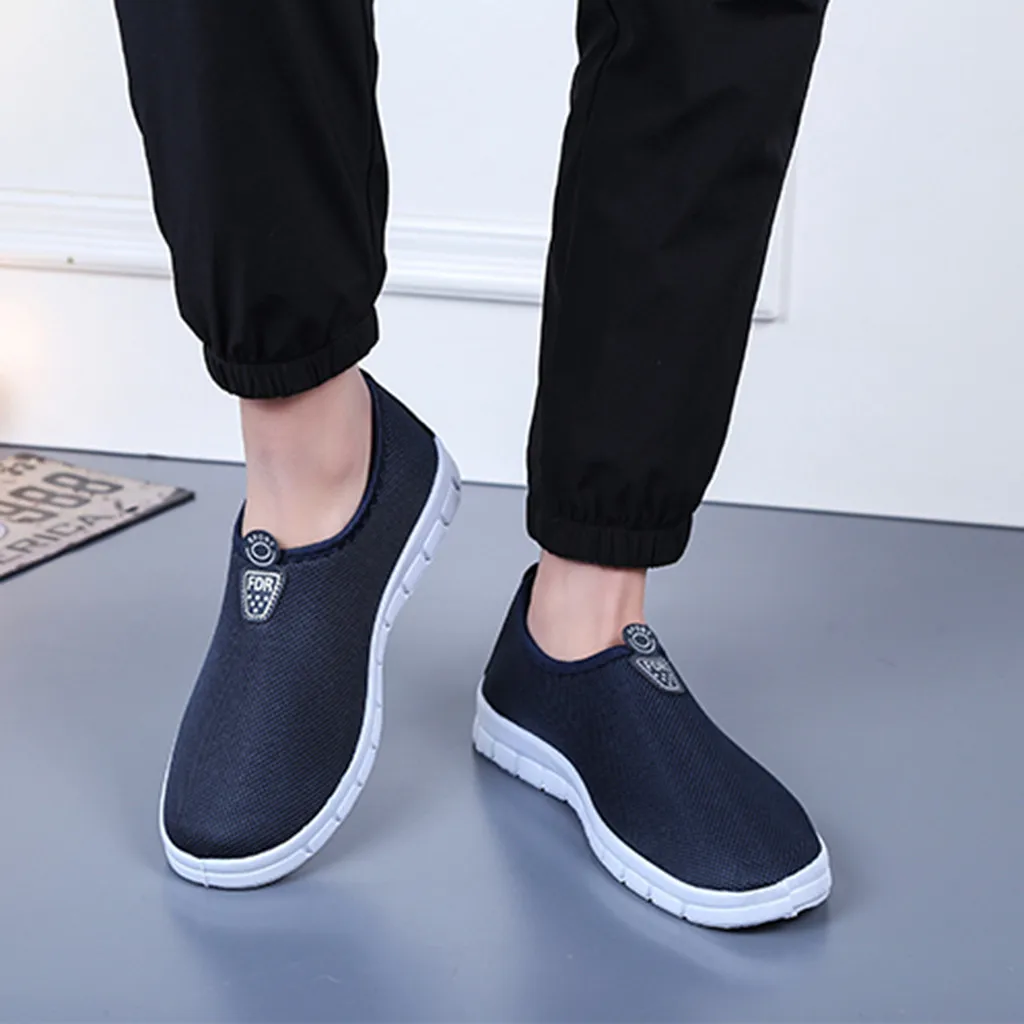 Мужские повседневные кроссовки YOUYEDIAN смешанные цвета для мужчин размера плюс