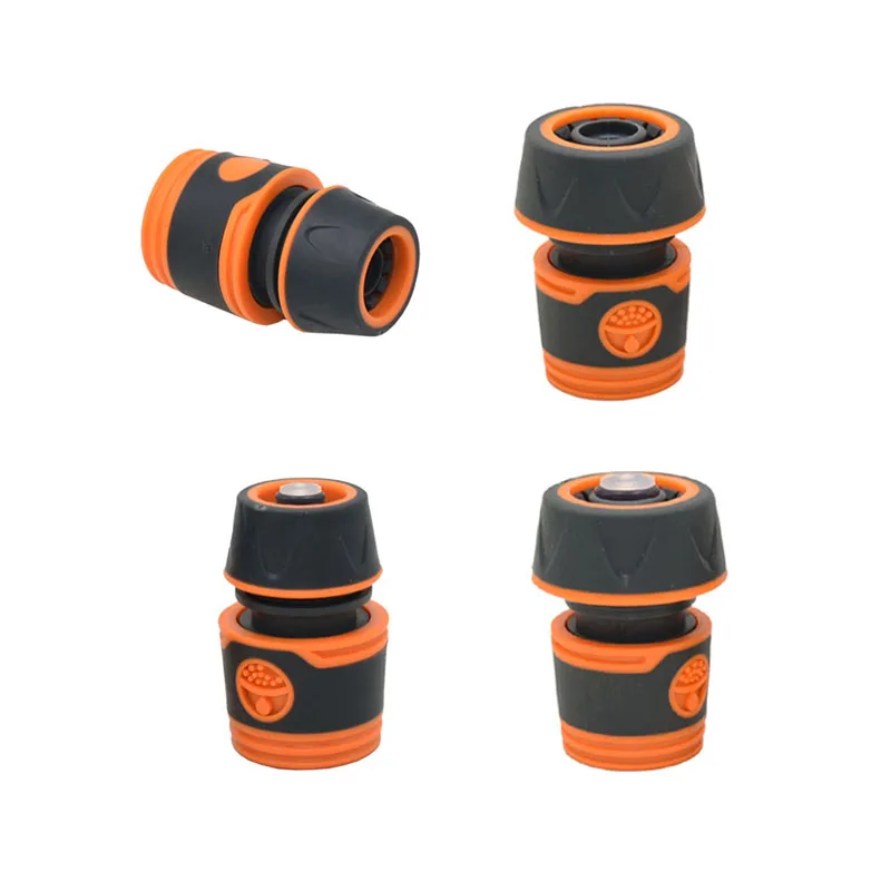 

Newly Garden Hose 1/2 3/4 Inch Quick Connector 16mm 20mm Hose Water Stop Connector Car Wash Water Gun Fitting 1pcs Connector
