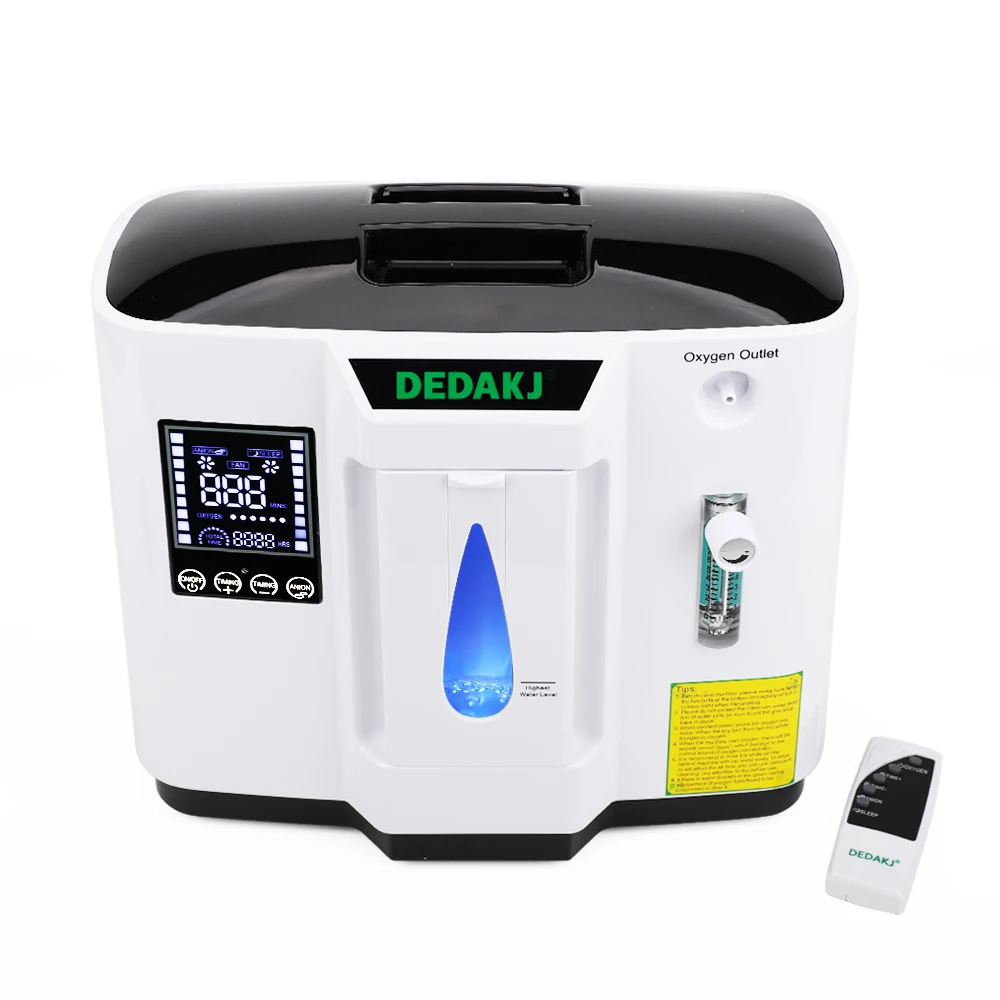 DE 1A 1L 7L Портативный концентратор кислорода для волос взрослых детей в