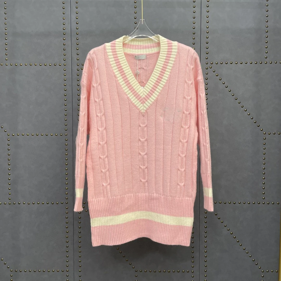 

Свитер с V-образным вырезом Осень-Зима Новые товары