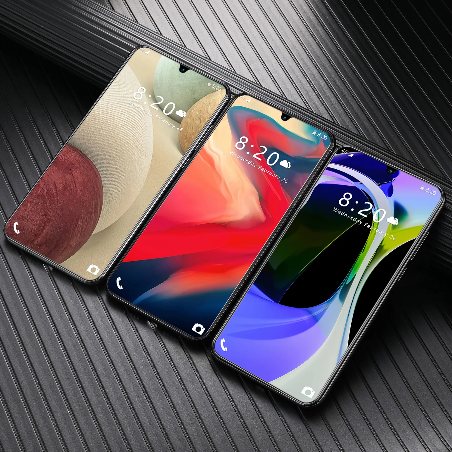 

A12 Fingerprint ID Face ID 8+256GB 16MP+32MP 5600mAh 6.7 inch smartphone