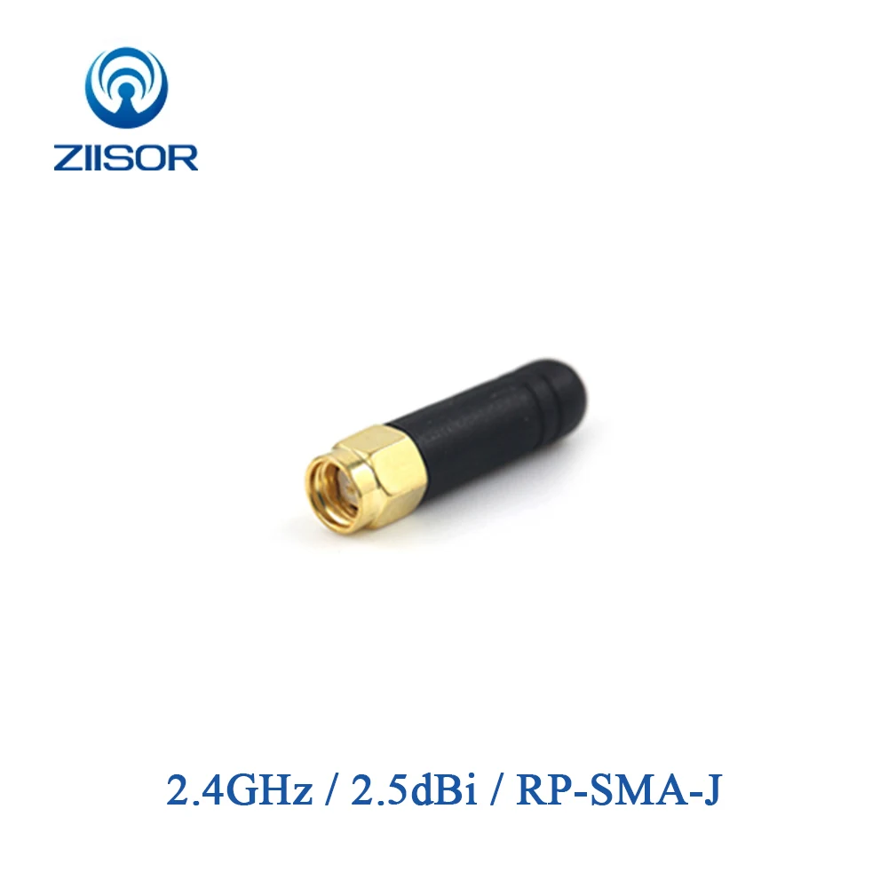 RP-SMA-J Black 2,4 ГГц маршрутизатор Антенна wifi мини медная антенна супер короткая Omni антенна SMA Мужской беспроводной модуль DTU ретранслятор антенна TX2400-JZ-3 - Цвет: RP-SMA-J Black
