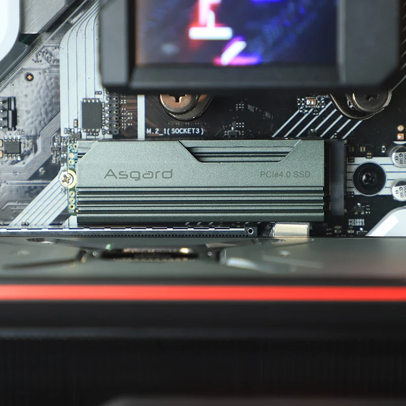Твердотельный жесткий диск Asgard AN4 GEN4X4 M.2 2280 Pcle 4 0 NVMe 1 ТБ внутренний для настольного