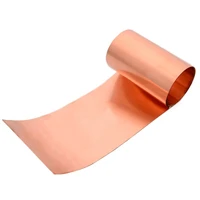 sheet metal brass foil pure copper tape metal sheets for crafting t2 1m copper strip 0 5mm thickness
