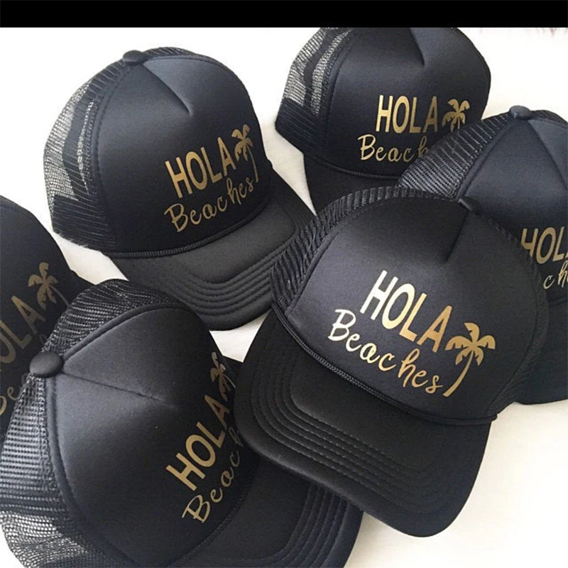 

Пляжная шляпа для вечеривечерние с пальмами, пляжами, пальмами, вегасом, девушками, поездкой, выходным, летним медовым месяцем, украшение дл...