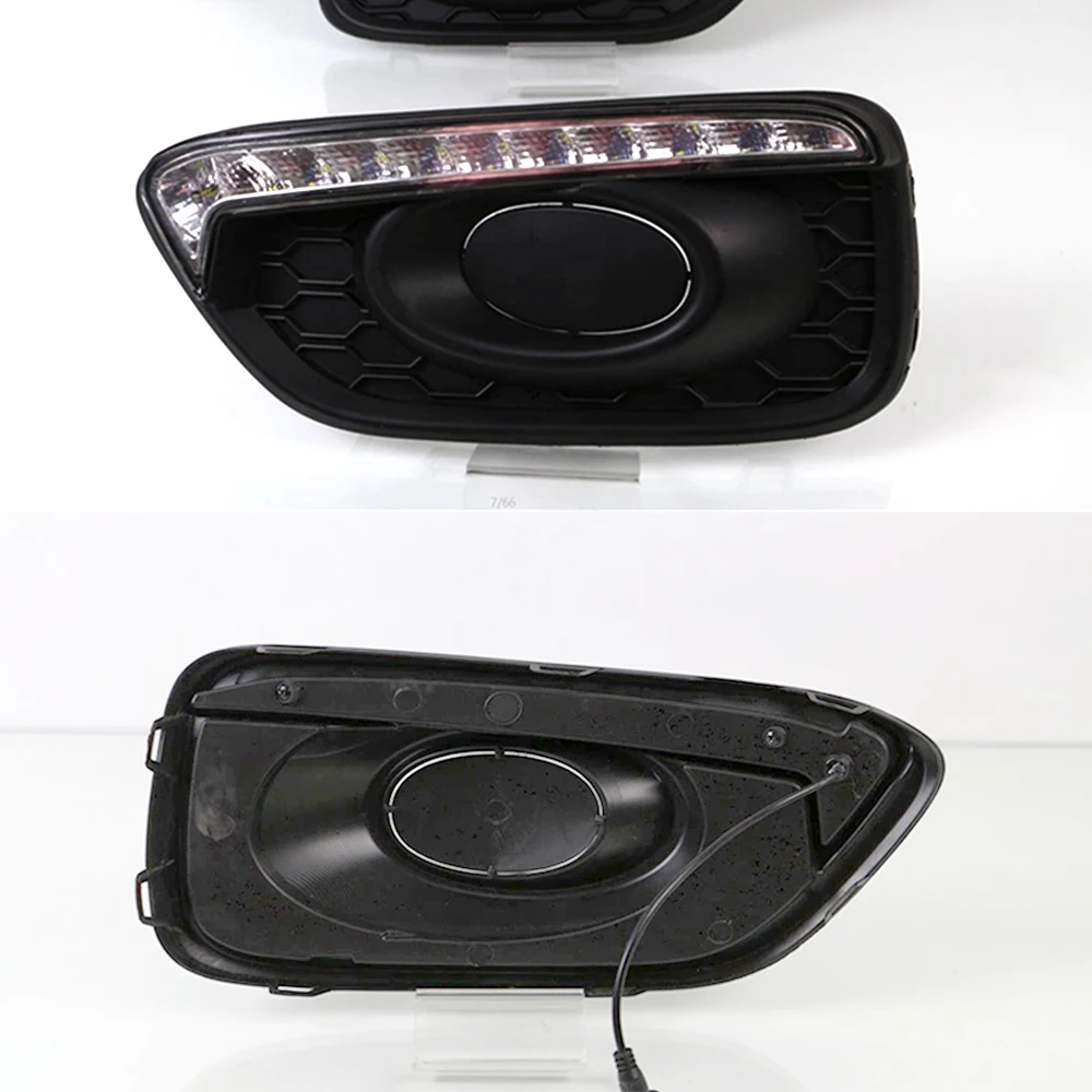 Автомобильная проблесковая 1 пара дневные ходовые огни для Honda Brio 2016 2017