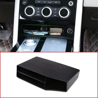plastic central console multifunction storage box phone tray for land rover discovery 5 lr5 2017 car styling accessories