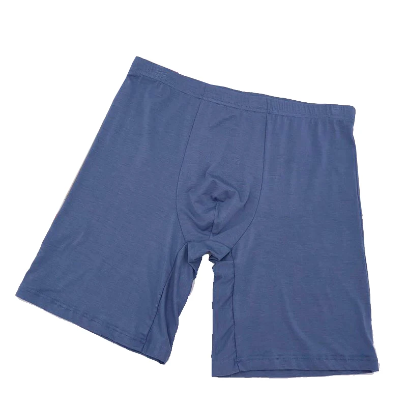 Женские Длинные боксеры нижнее белье для мужчин мужские трусы-боксеры хлопковые