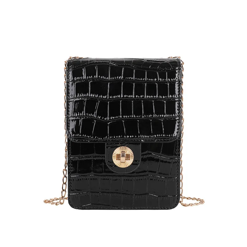 

Popular Mobile Phone Bag 2021 Portable Messenger Bag Vertical Shoulder Small Square Bag Women