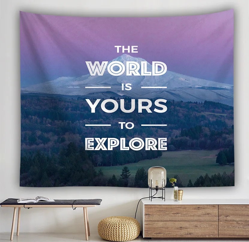 

Customized 3D Print Background Decorative Wall Tapestry Bedroom Living Room Dorm Party Decor Tapestry 60x51 In
