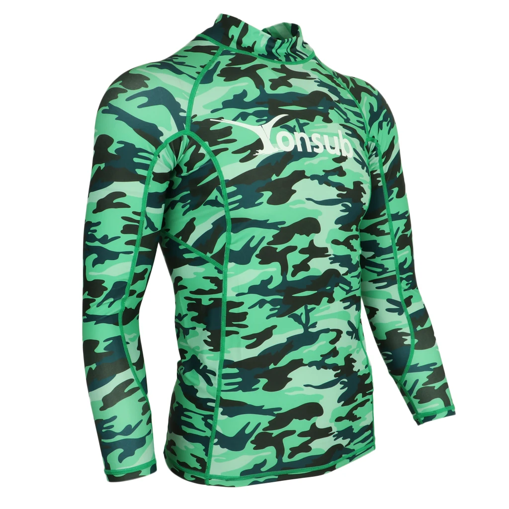 Премиум стрейч серфинг гидрокостюм Топ Рашгард жилет рубашка для взрослых