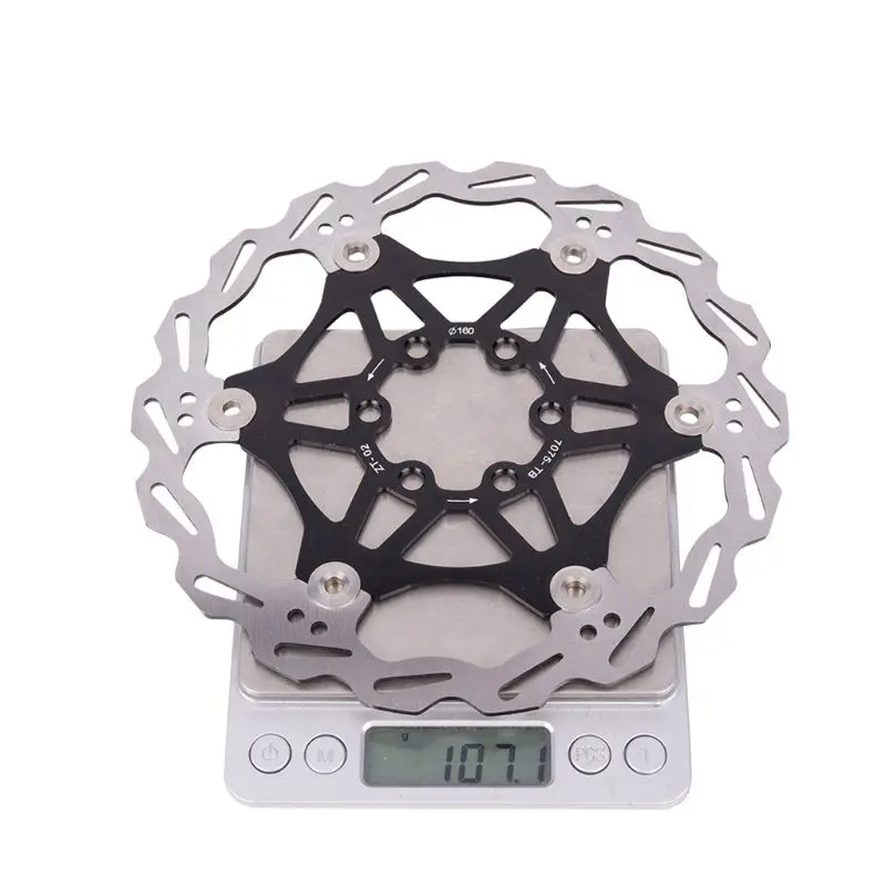 

Ultra Light Mountain Road Bike Floating Disc Bicycle Brake Pad Six Nail Plate 875D