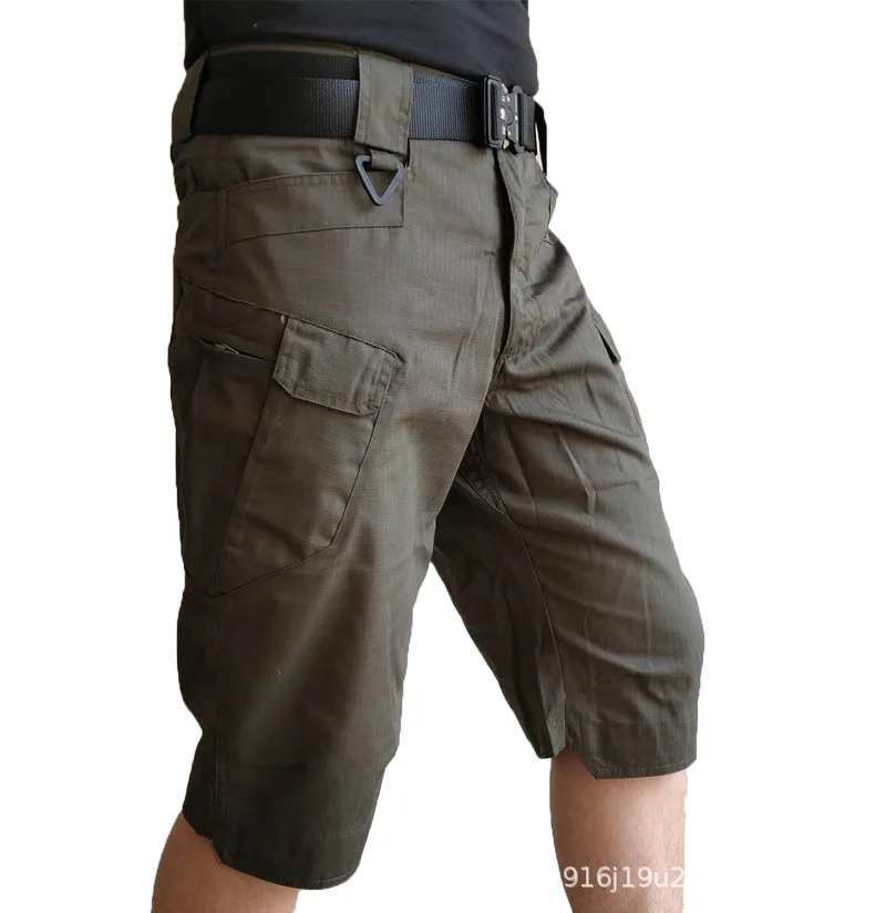 

Outdoor Camouflage Cycling Shorts Waterproof Bicycle Clothing Men Short with Multi Pocket Summer Mtb Biker Sport Shorts New