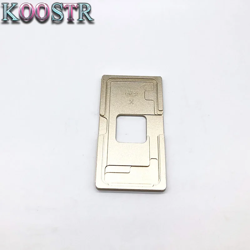 Форма для ламинирования внешнего стекла с ЖК-дисплеем iPhone X iPhoneX УФ-клей