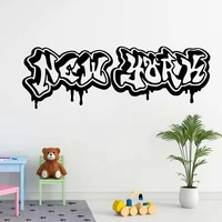 wall decal vinyl sticker us new york graffiti removable waterproof home house car window decoration mural poster paper 360 001