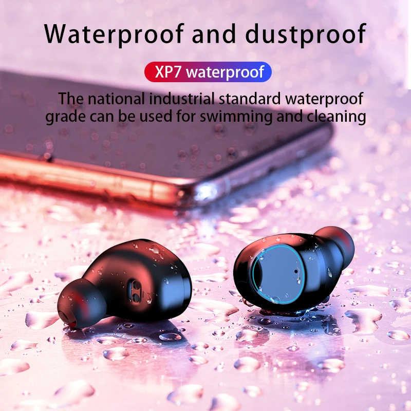 Беспроводные Bluetooth наушники TWS гарнитура 5 0 бинауральные водонепроницаемые G16