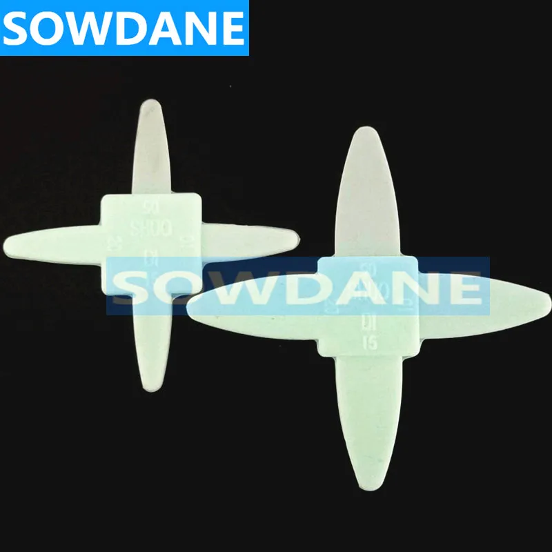 2 шт./компл. линейка зубной резины для измерения зубных щелей инструмент