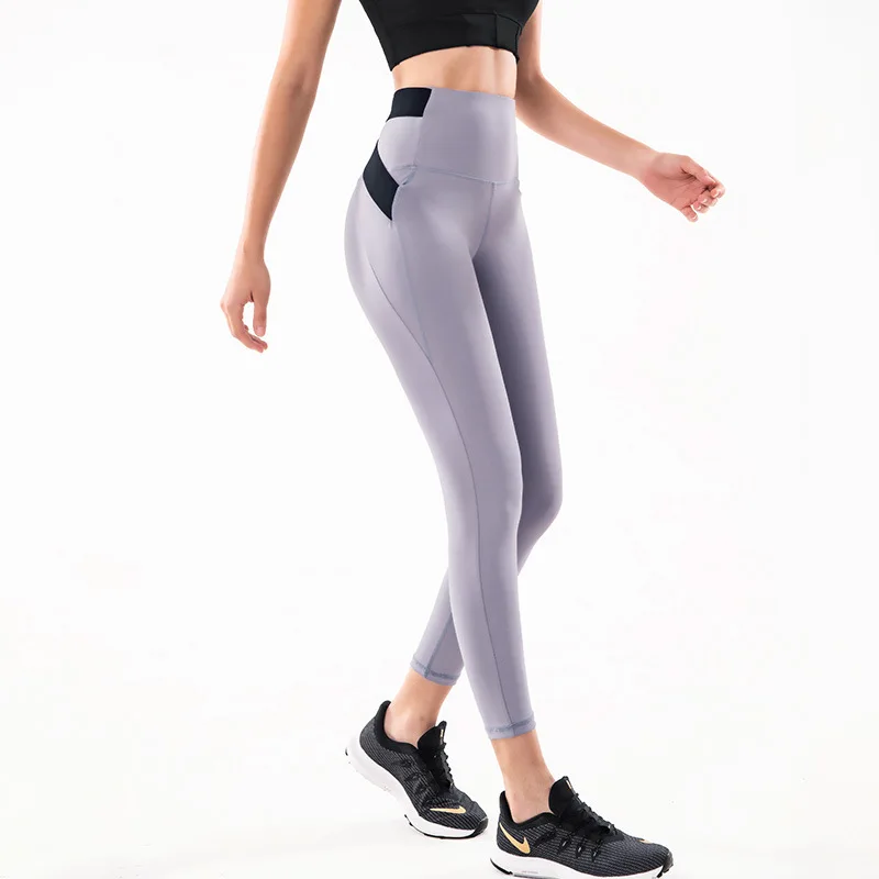 Уникальные леггинсы Oyoo с высокой талией для тренировок и занятий йогой|Штаны