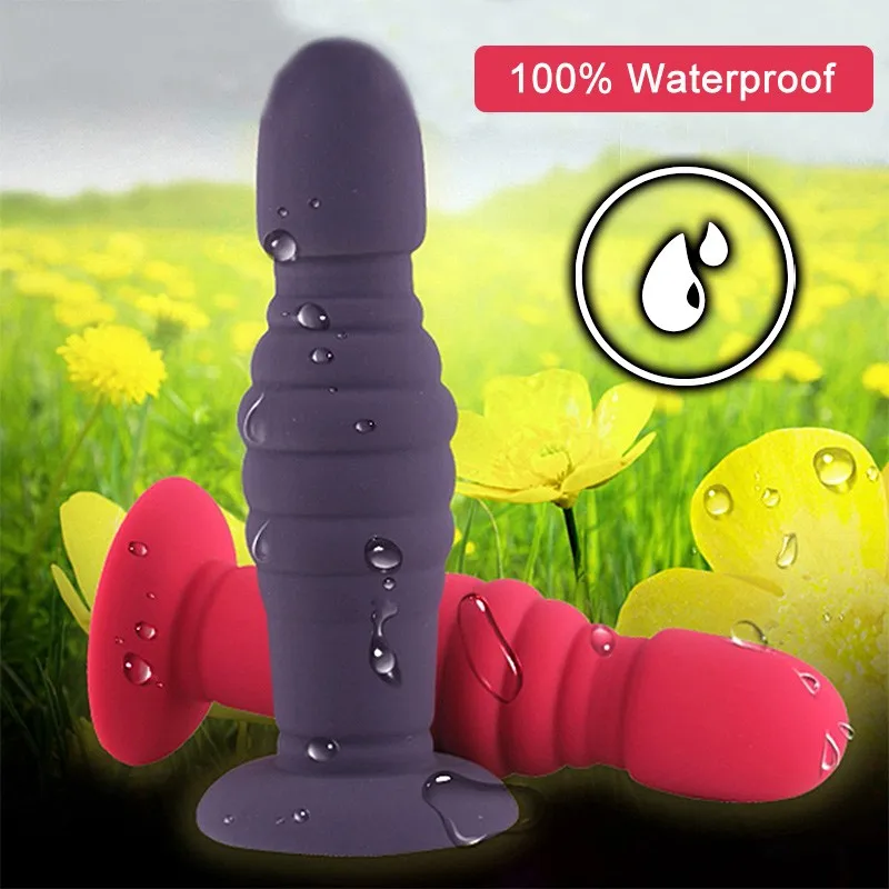 Анальная пробка унисекс фаллоимитатор Массаж простаты Анальный тренажер для пар