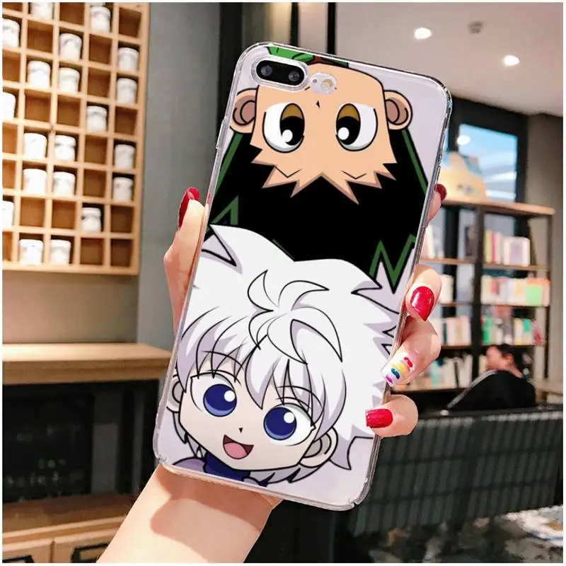 TOPLBPCS HUNTER x HxH Gon Killua аниме чехол для телефона iPhone 11 12 13 mini pro XS MAX 8 7 6 6S Plus X 5S SE 2020 XR |