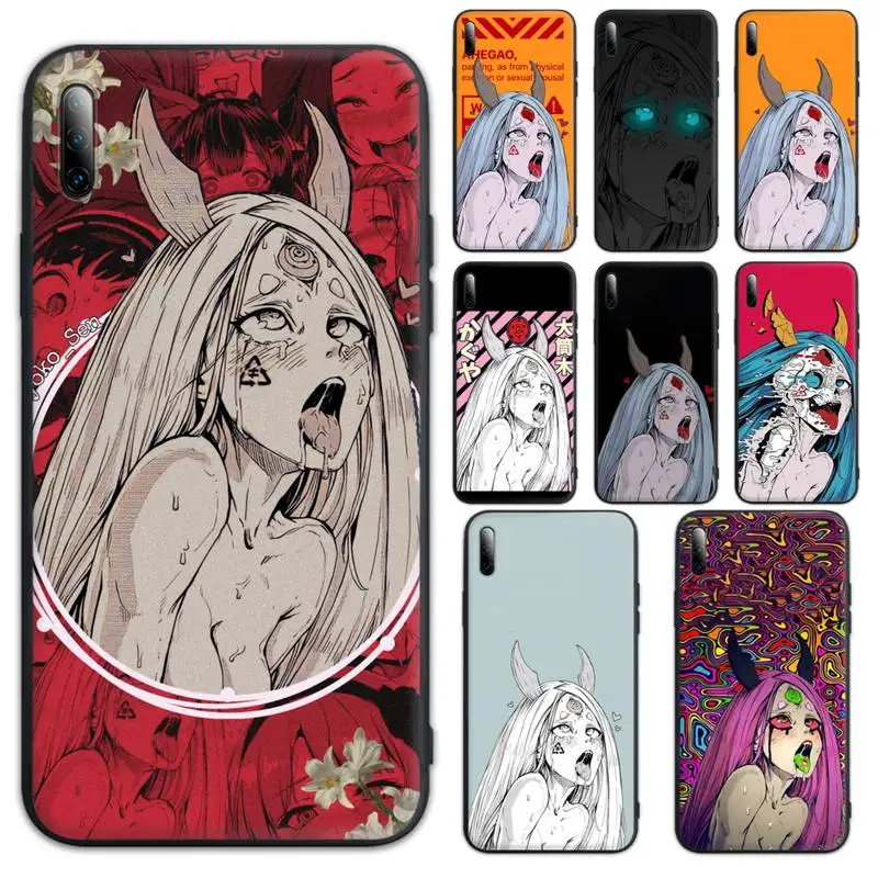 

Ahegao INS Ootutuki-Kaguya Phone Case For Samsung A01 A10 A02 A20 A31 A40 A50 S A52 A51 A70 A71 A80 A91 Cover Fundas Coque