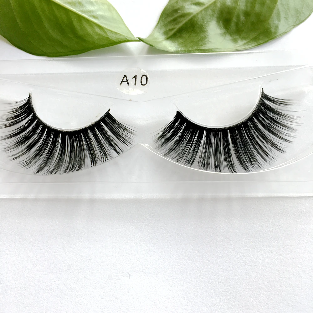 Роскошные накладные ресницы 3D ручной работы многоразовые натуральные