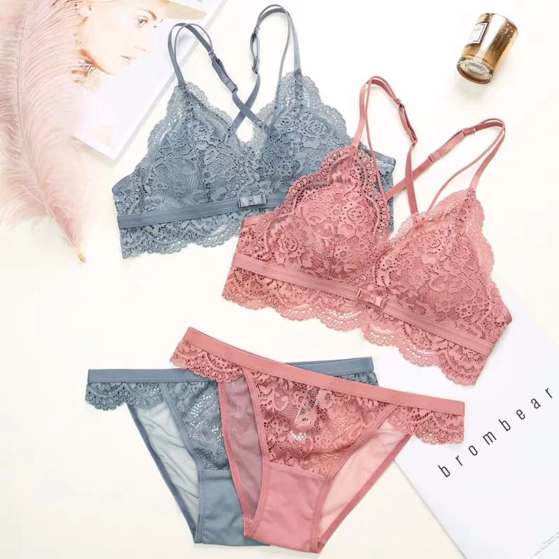 Munllure сексуальный и удобный бесшовный Бюсгальтер набор тонкая хлопковая чашка