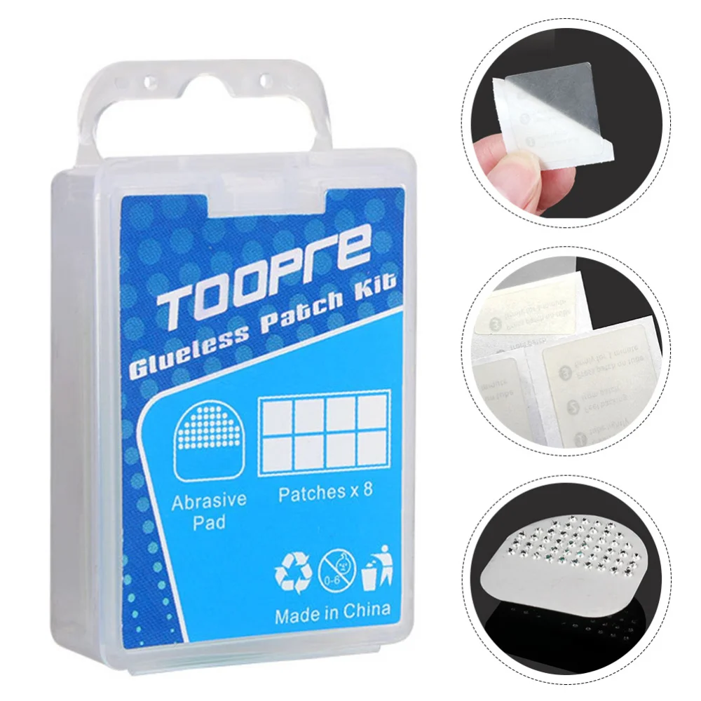 

1 Set Transparent Tire Patches Bike Repair Patches Quick Tire Repair Tool