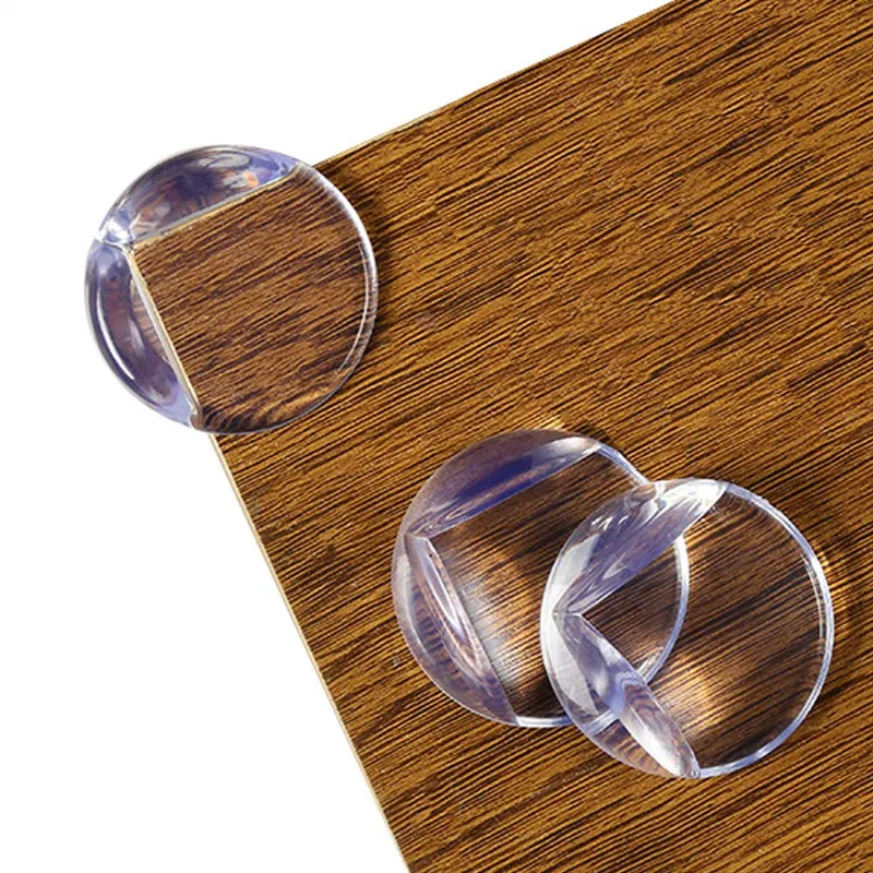 

Защитная накладка на углы стола для безопасности детей, круглая прозрачная накладка против столкновений