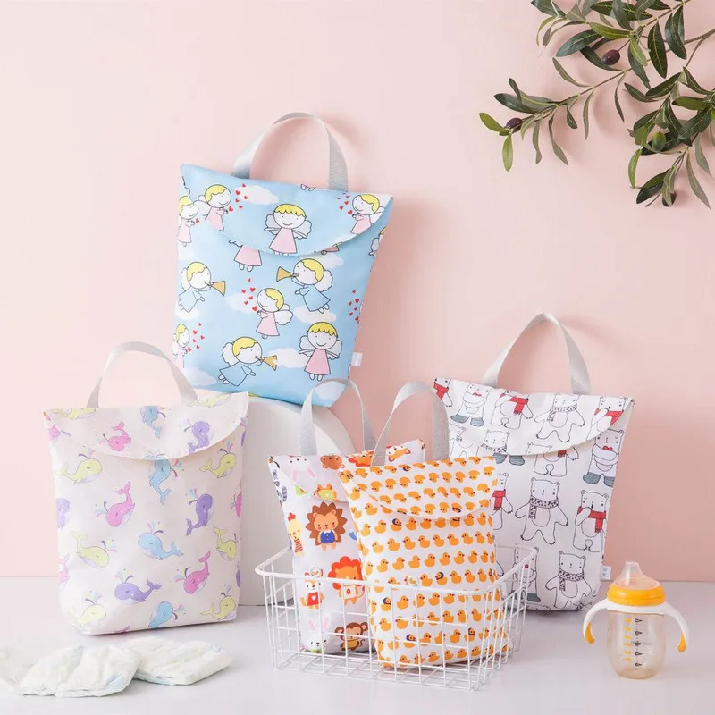 Многофункциональные сумки для детских подгузников 2020 многоразовый Модный