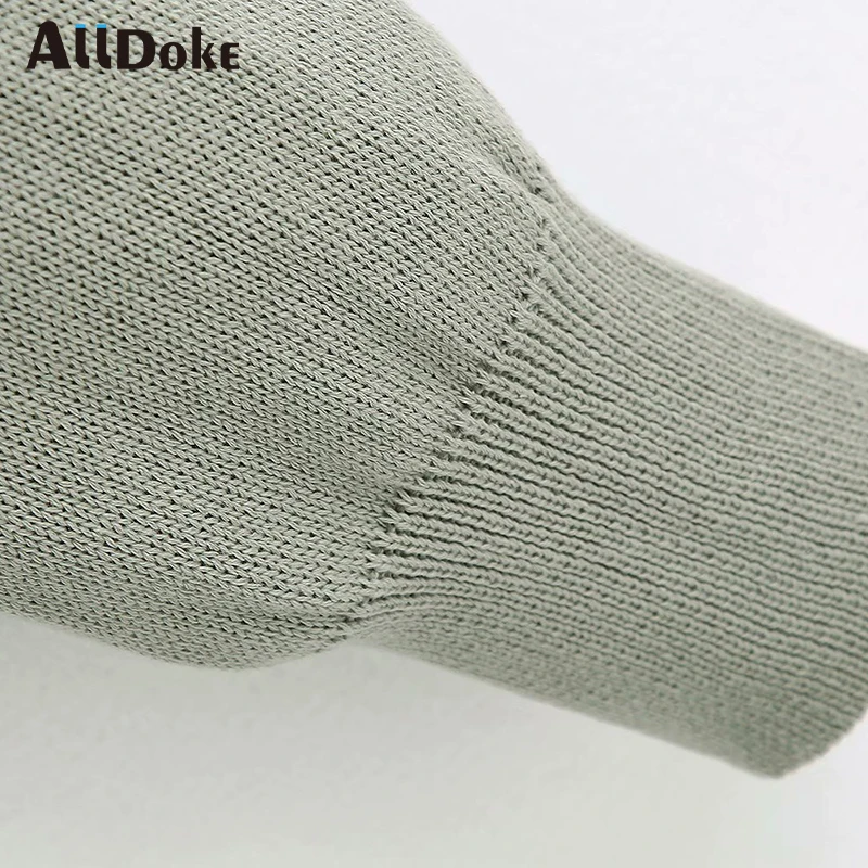 

ALLDOKE elastic high waist casual pants women summer streetwear cotton knitted trousers green ladies long harem pants femme