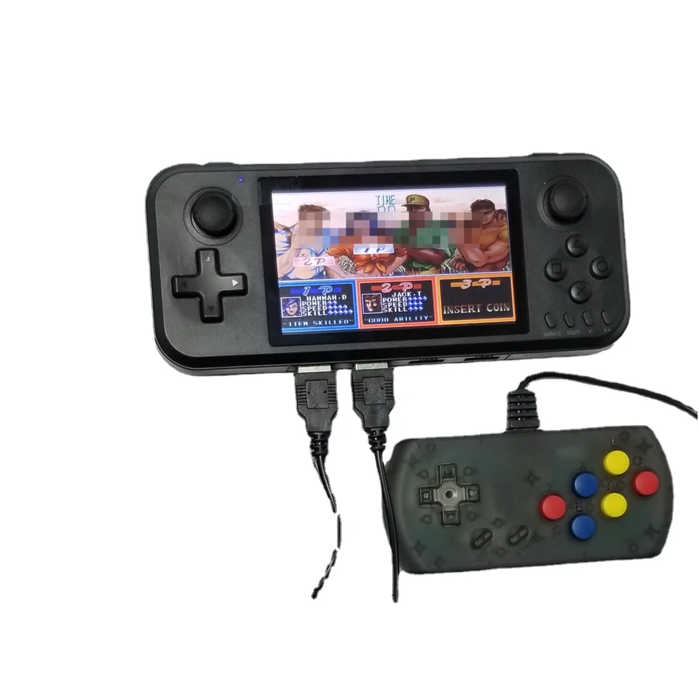 

4 inch Portable Retro Game consoles video game 64GB 128GB 6000 free games for ps1