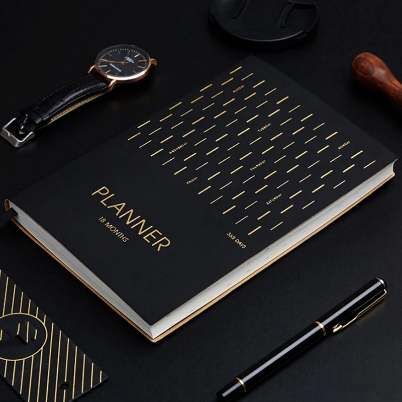 Планировщик журнал органайзера А5 18 месяцев расписание записная книжка и 365 дней