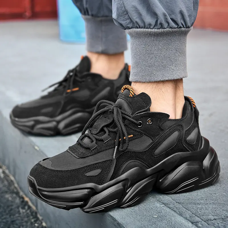 

Hot Black Men Sneakers Men's Running Shoes High Quality Comfort Jogging Male Sneakers Trend Unisex Walking Shoes Man zapatillas