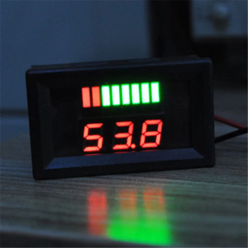 

Precise DC 6V-100V LED Panel Digital Voltage Volt Meter Display Voltmeter Kits