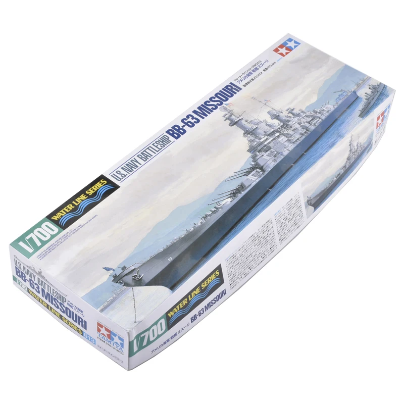 

Tamiya 1/700 Scale Classic Sea Platforms BB-63 MISSOURI U.S.NAVY BATTLESHIP DIY Assembled Ship Model Toy For Gift,Kids
