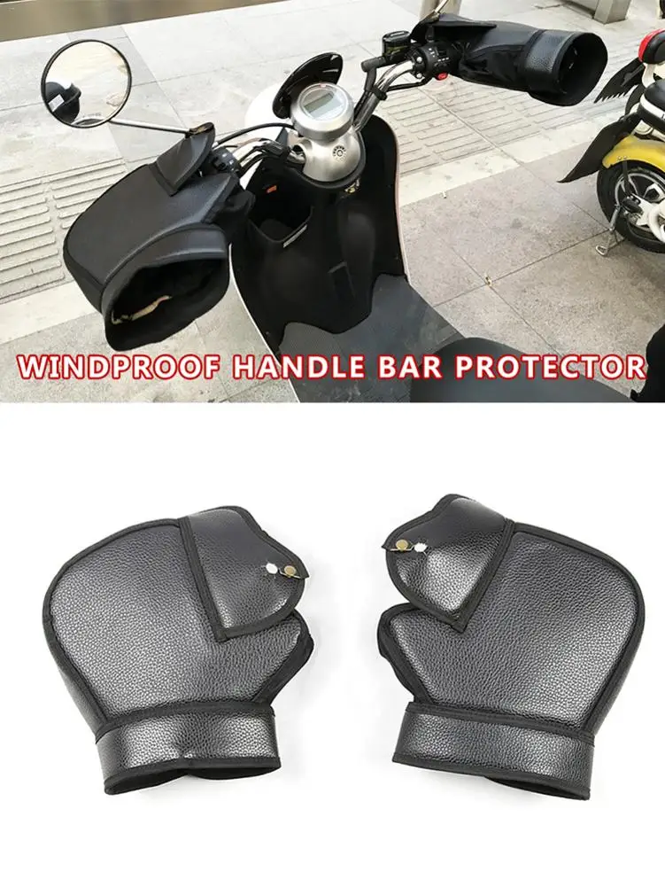 Мотоциклетные Перчатки с электрической ручкой водителя кожаные перчатки