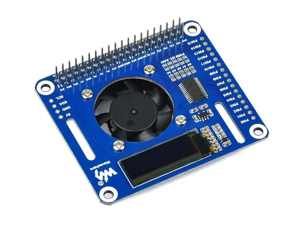 Waveshare специальный охлаждающий вентилятор для Jetson Nano PWM регулировка скорости