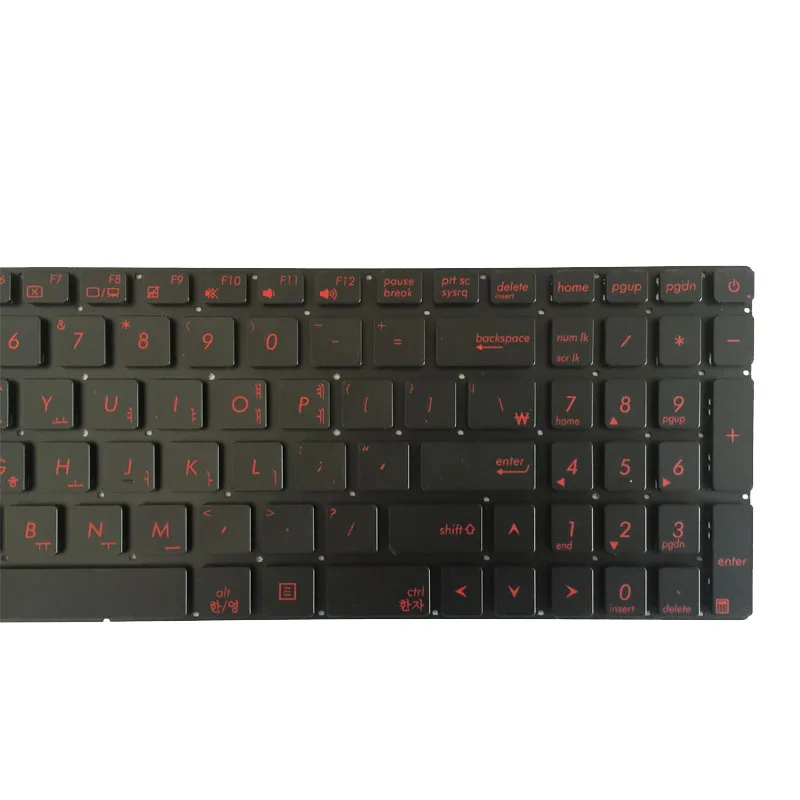 Корейская Клавиатура для ноутбука ASUS GL551 GL551J GL551JK GL551JM GL551JW GL551JX N551 G551 GL552 GL552J GL552JX