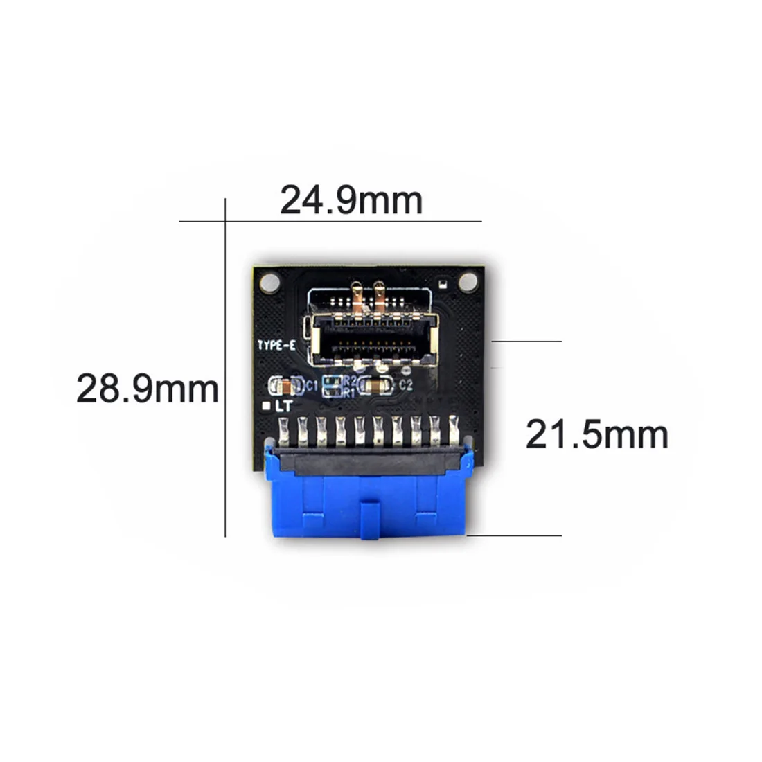 Тип C USB3.1 розетка передней панели USB 3.1 19 Pin к Type-E 20-контактный разъем Удлинительный