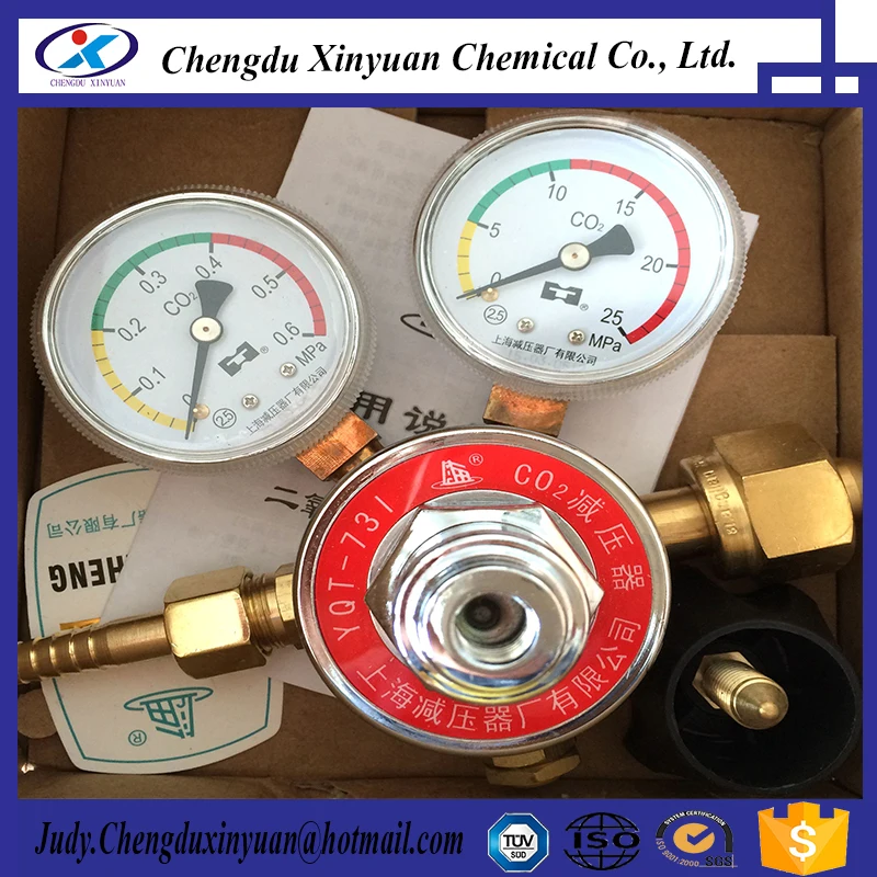 

CO2 high pressure regulators gas pressure regulator