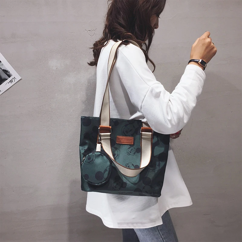 Disney Mickey Mouse women bag new cartoon cute handbag Single Shoulder Bag Fashion messenger bag high quality Tote Bag