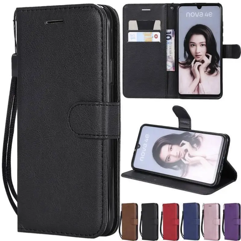 

Leather Flip Wallet Case For Huawei Honor 9S 8S 5A 6A 7A 8A 9A 6C 7C 8C 9C 6X 7X 8X 10lite 20lite 30 Pro Cover With Hand Strap