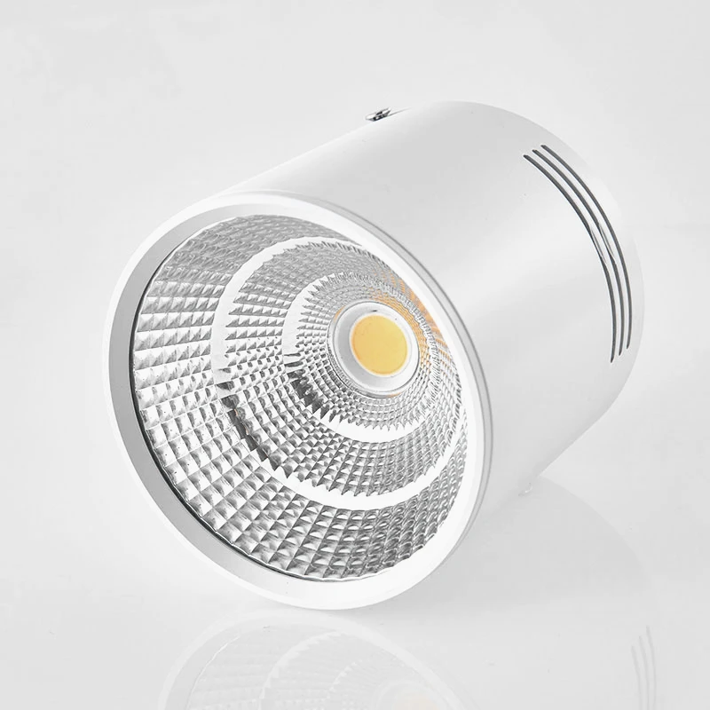 Высокая яркость затемнения цилиндрический светодиодный светильник 7 Вт 10 15 COB