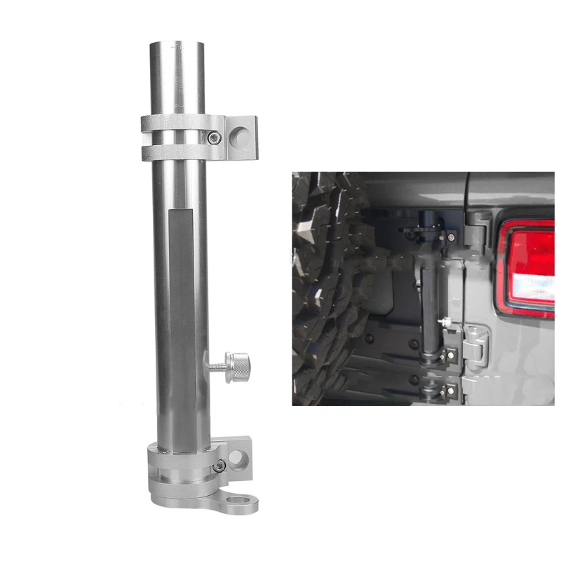 

X7AE шарнирная фоторамка для Wrangler JK сверхпрочная стальная многофункциональная черная Серебристая подставка