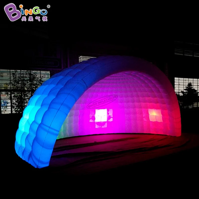 Надувная купольная палатка 20 футов x 13 10 гигантская надувная игрушечная igloo для