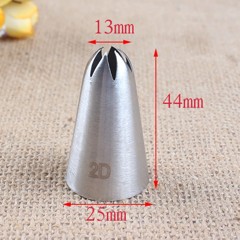 # 2D Нержавеющая сталь DIY глазурь кончики трубопроводов Кекс Торт кондитерский